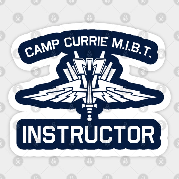 Camp Currie DI Sticker by PopCultureShirts